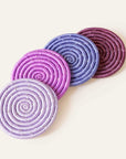 Solid Mixed Set of 4 Coasters