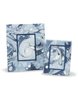 Hand-Marbled Ocean Wave Picture Frame - 4x6