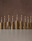 Prakasa Modern Terracotta Menorah