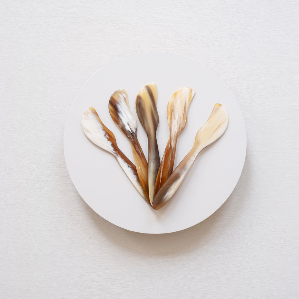 Horn Butter and Cheese Spreader