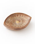Drishti Evil Eye Wood Trinket Dish