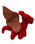 Dragon & Cloud Felt Mobile