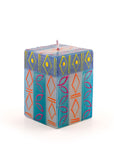 Blue Moon Painted Candles