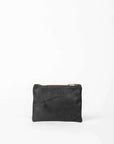Woven Leather Large Pouch