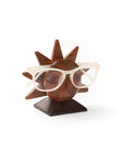 Sun Eyeglass Holder Wooden Stand