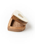 Mukhendu Heart Keepsake Box - Bone & Brass Inlay