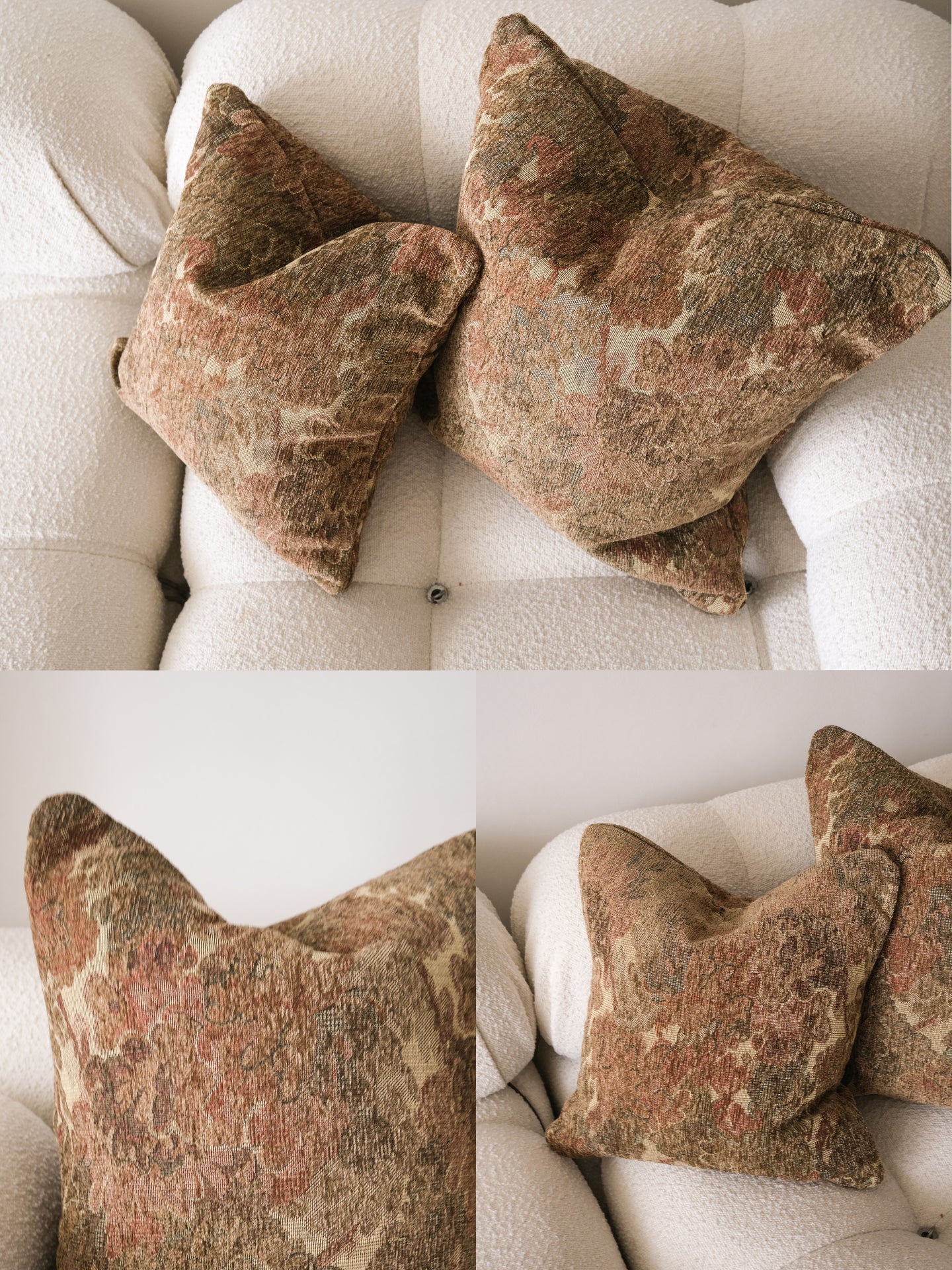 Sylvie Tapestry Pillow Cover