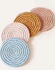 Solid Mixed Set of 4 Coasters
