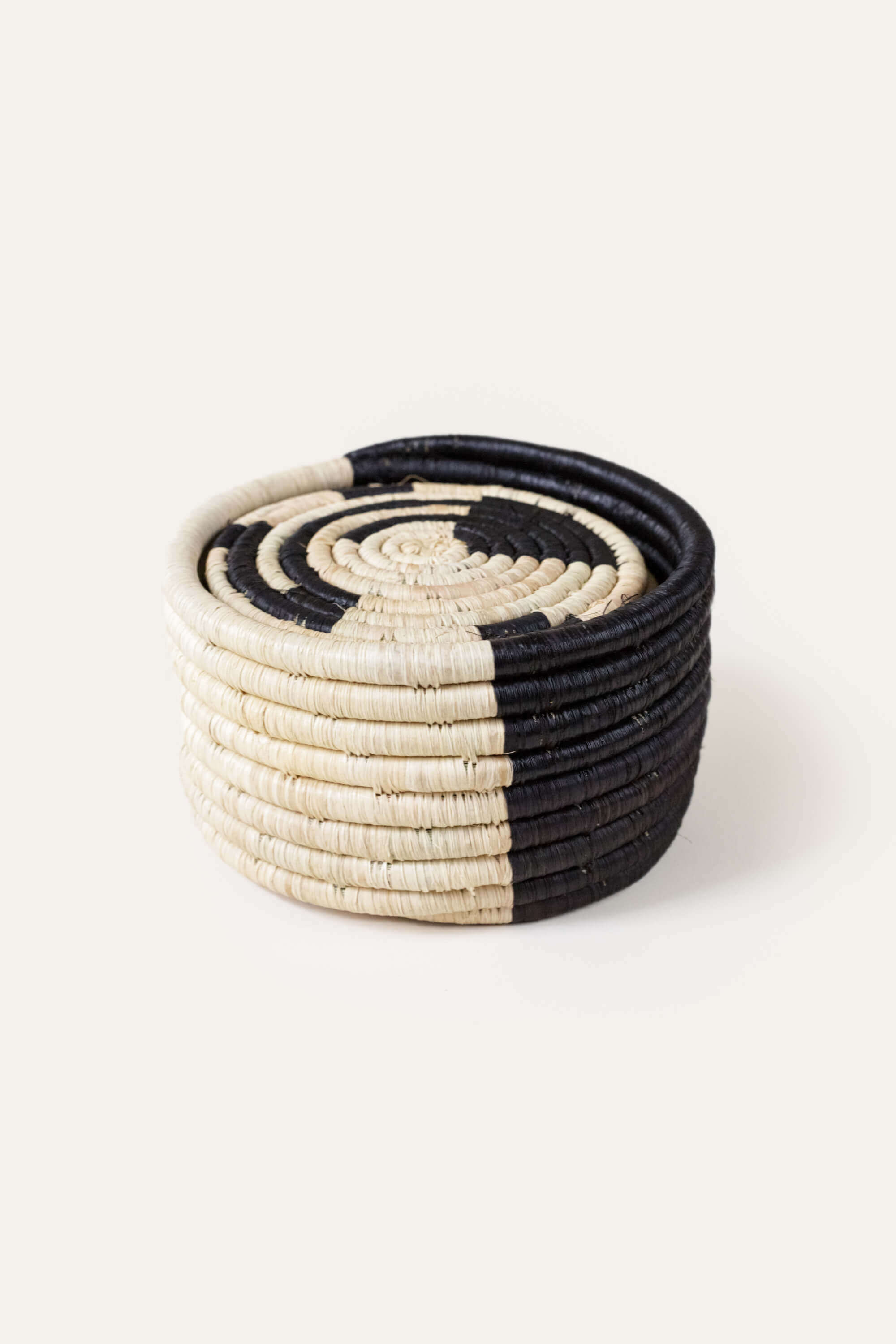 Split Mini Basket Coasters - Set of 8