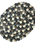 Felt Casserole Trivet - Pebble