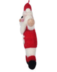 Coach Claus American Football Felt Christmas Ornament