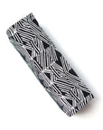 Wayfarer Jewelry Roll Travel Case - Black Matchstick