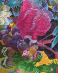 Lilac Mulberry Silk Furoshiki Gift Wrap, 35 x 35