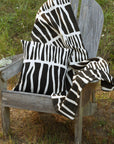 Zebresse Organic Cotton Mudcloth Throw