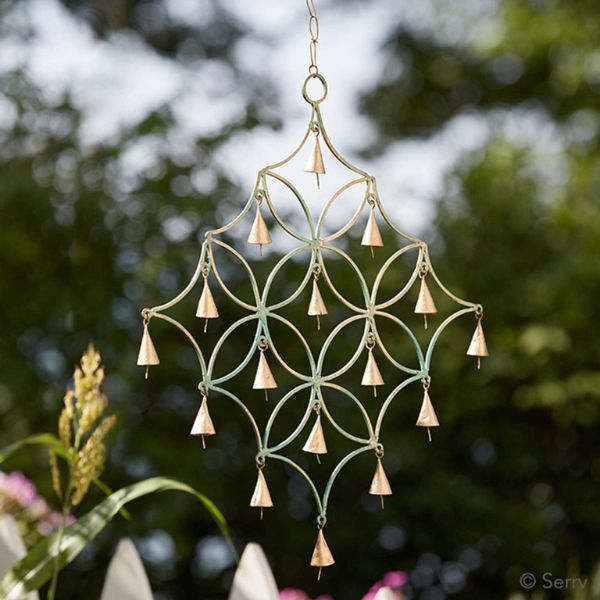 Mint Green Garden Wind Chime