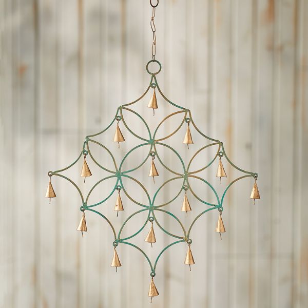Mint Green Garden Wind Chime