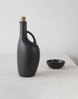 Stoneware Olive Oil Canard Bottle - 34 Oz
