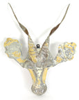 Kudu Recycled Metal Wall Mask