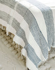 Three-Panel Dotted Cotton Blanket