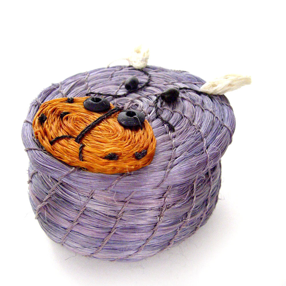 Lidded Basket for Kids - Happy Hippo