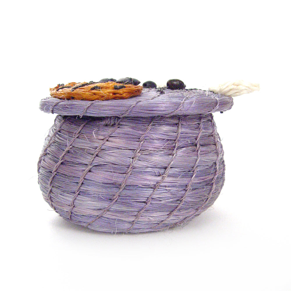 Lidded Basket for Kids - Happy Hippo
