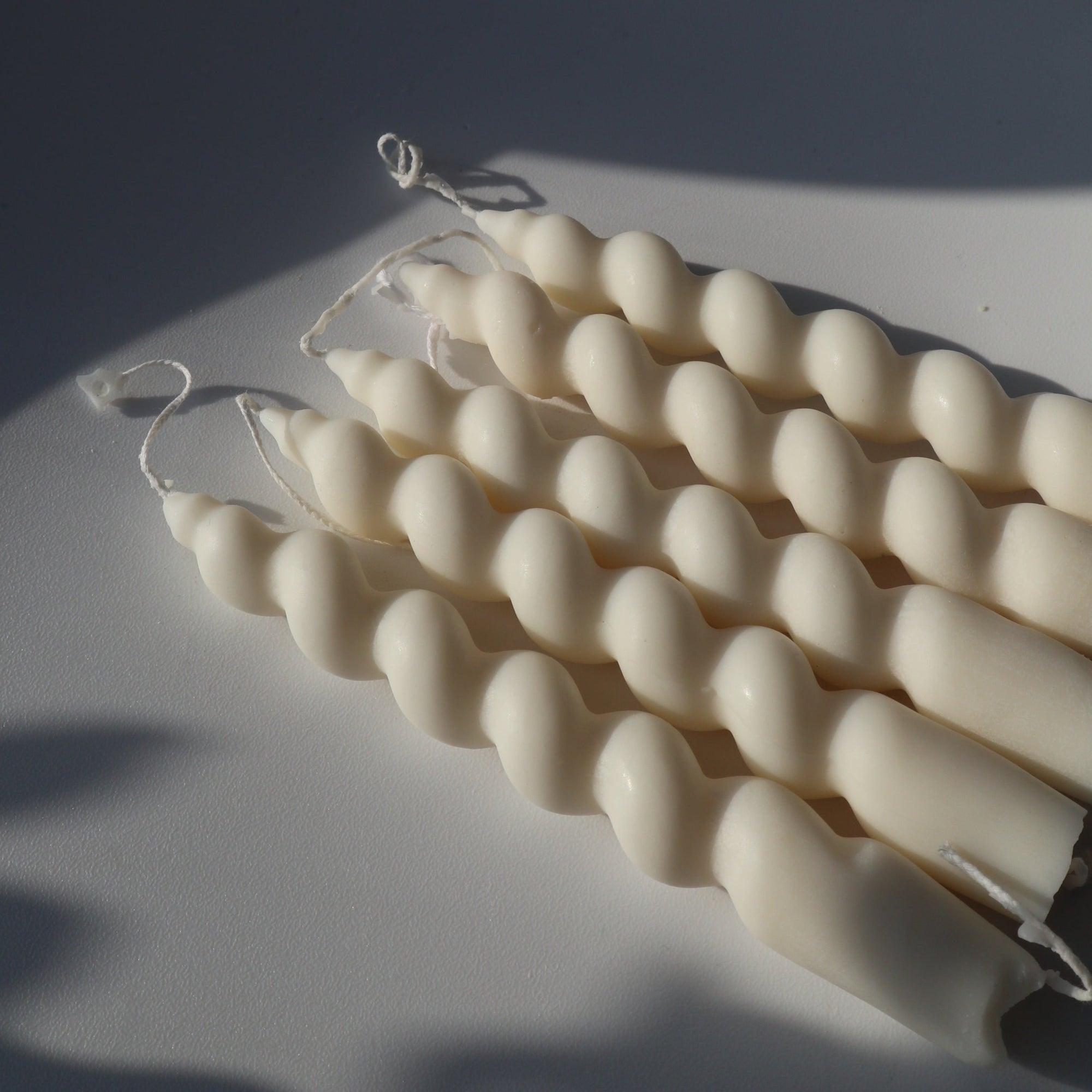 Twisted Taper Candles - Set of 2