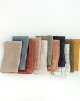 Stone Washed Linen Dinner Napkins
