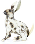 Recycled Oil Drum Rabbits