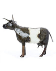 Recycled Oil Drum Milk Cow Sculpture