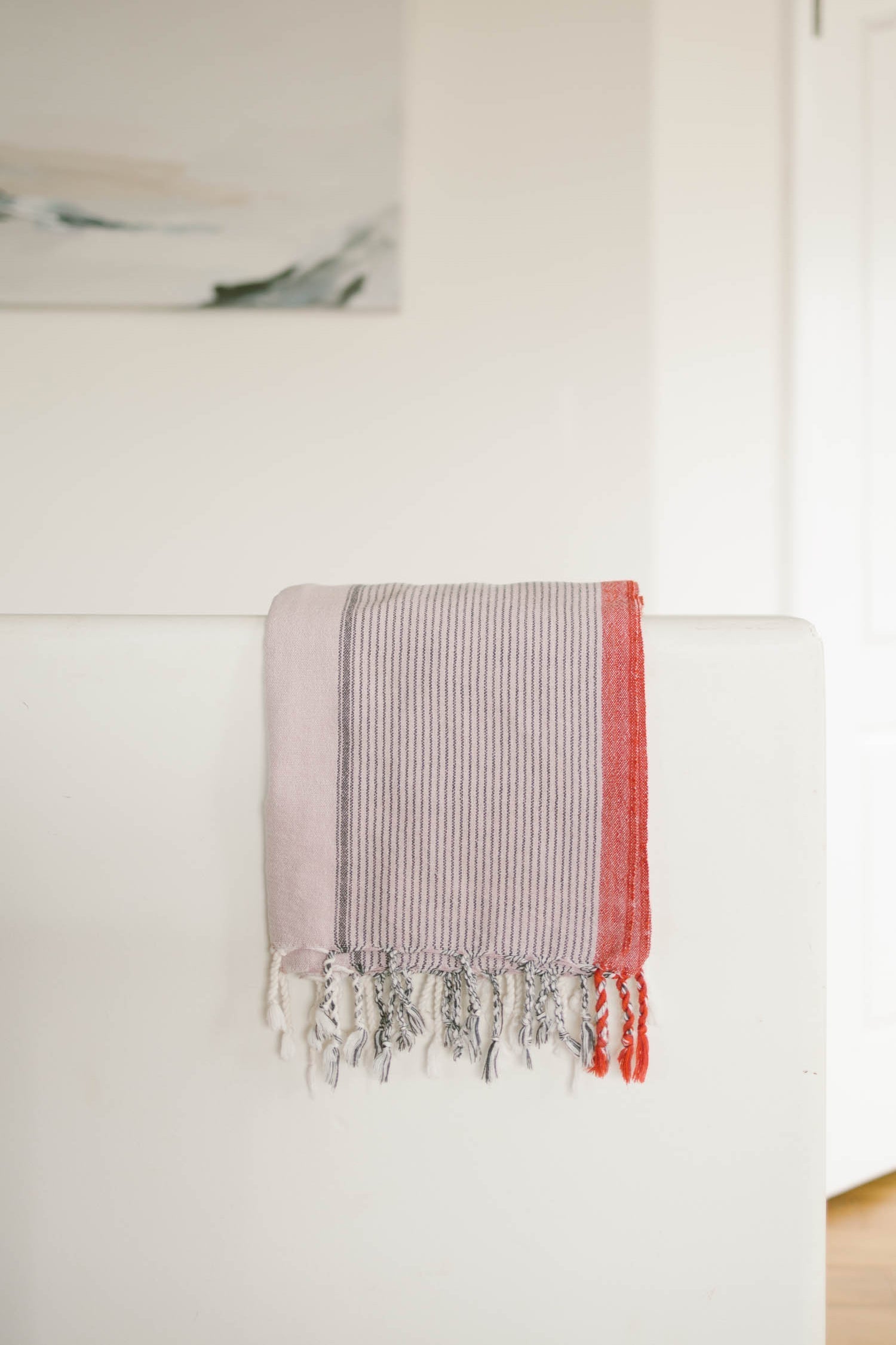 Gray turkish towel bath bundle - bath towel collection at Better World Bio