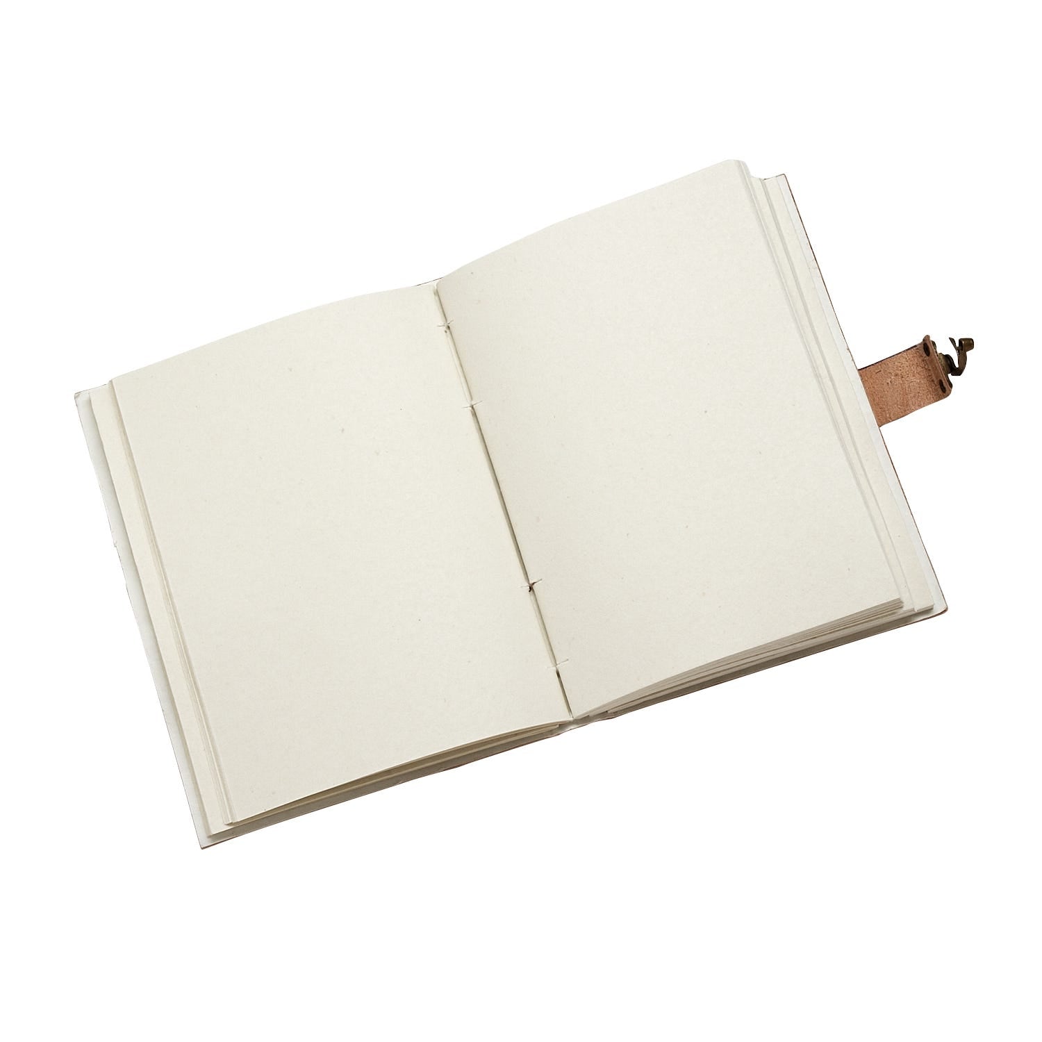 Artisan made leather journal with a pencil on top — Stationery & Desk Accessories Collection at Better World Bio