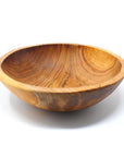 Hand-carved Olive Wood 9-inch Fruit Bowl