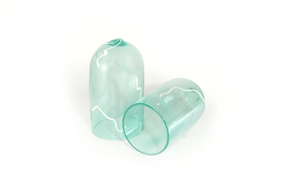 Handblown Wedding Smash Glass