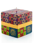 Judaica Painted Candles