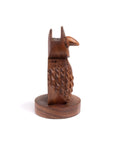 Owl Eyeglass Holder Wooden Stand