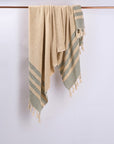 Hand Loomed Linen Terry Bath Towel