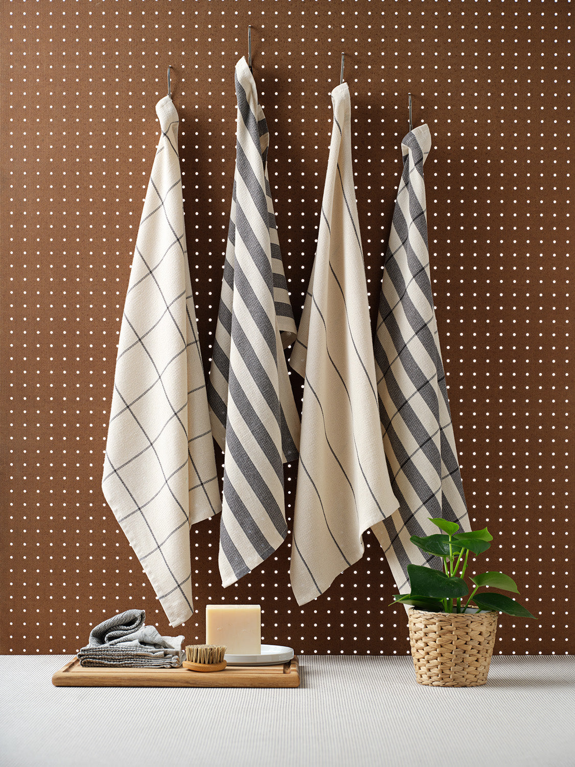 Cotton Kitchen Towels - Set of 4