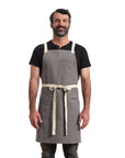 Cotton Crossback Apron with Pockets