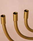 Jyoti Brass Horn Menorah
