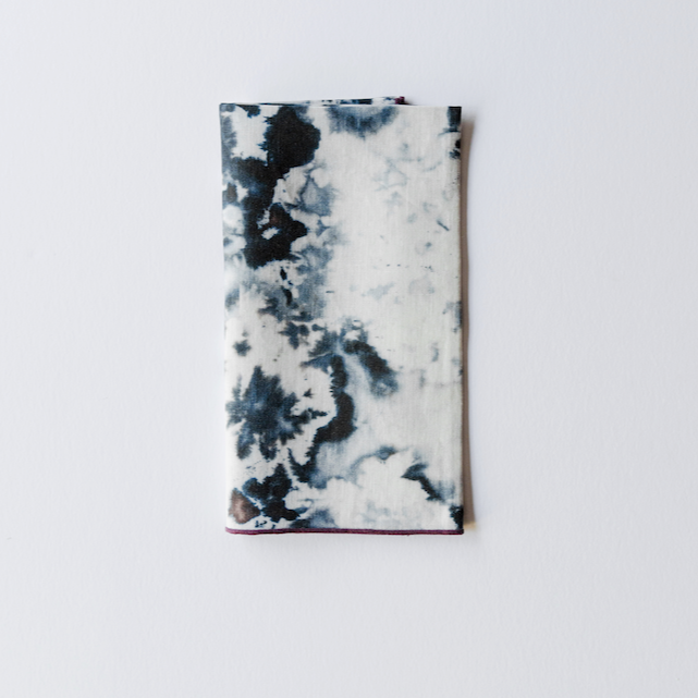Grey Marble Linen Napkin
