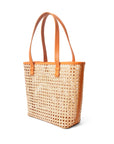 Petite French Market Rattan Tote