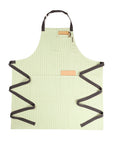 Cotton Bib Apron with Pockets