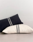 12" x 20" Hugh Lumbar Pillow - Cream