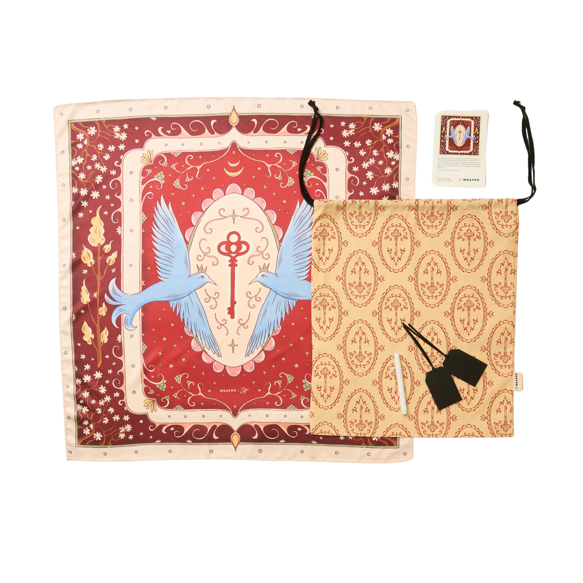 Medium Fabric Gift Wrap Set