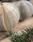 Book Ornaments - Set of 3
