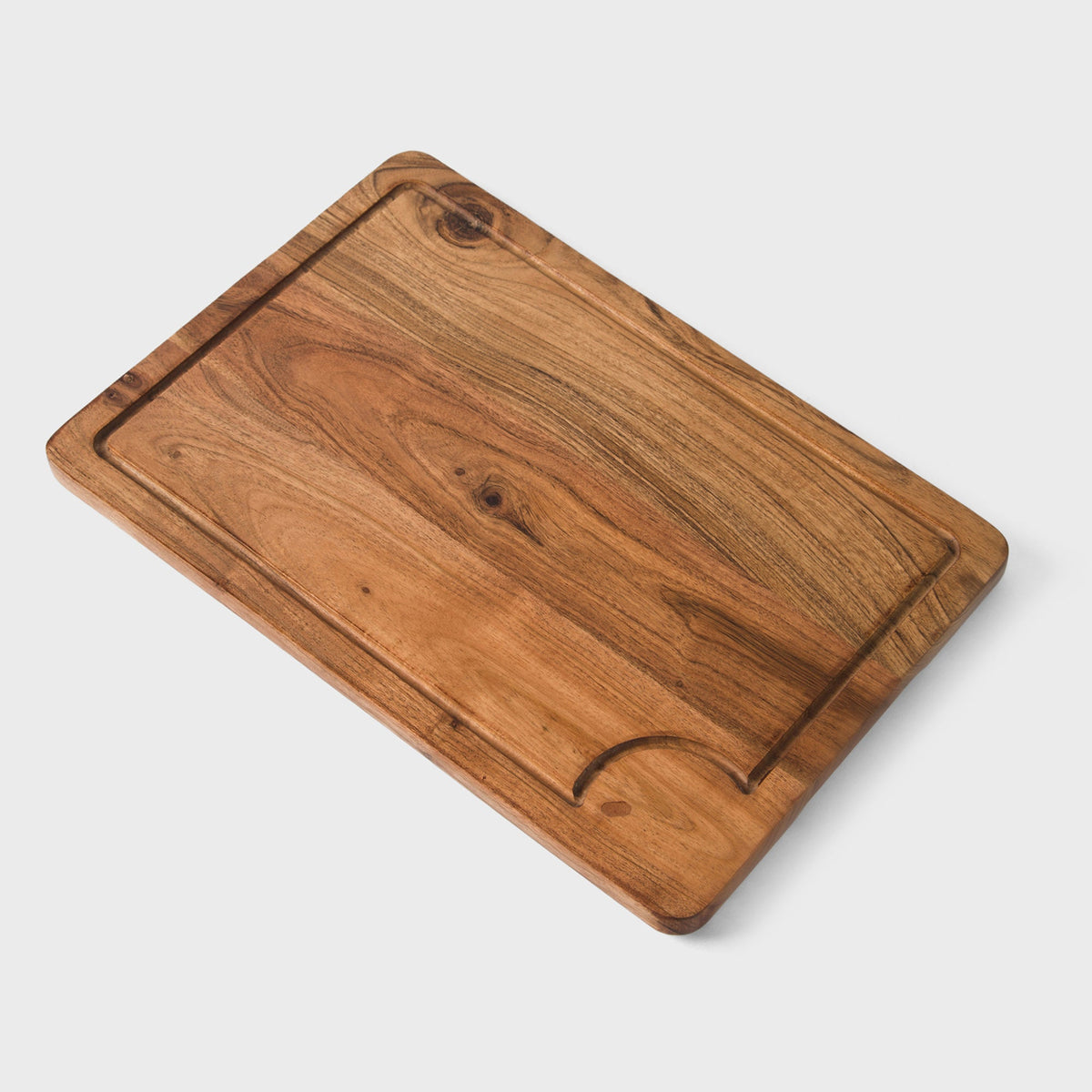 Natural Acacia Wood Cutting Boards - Set of 3