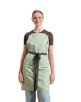 Cotton Crossback Apron with Pockets