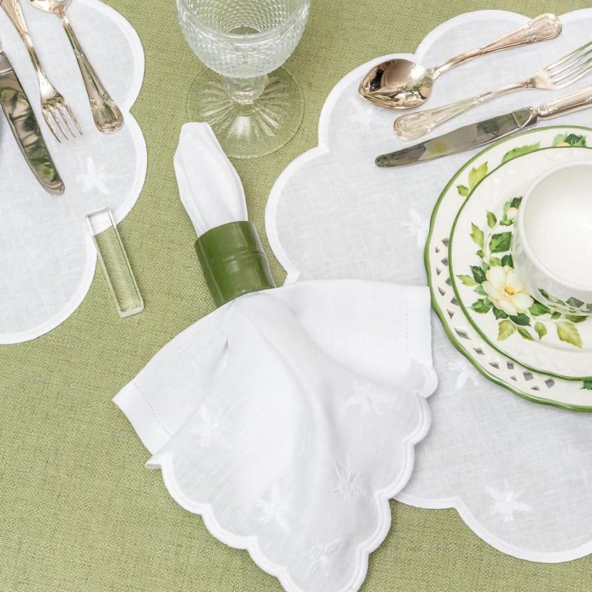 Bamboo Napkin Rings - Set of 4