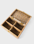 Mango Wood Trellis Keepsake Box