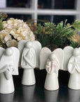 Angel Soapstone Sculpture Holding Star